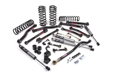 JKS Jeep JL 4 Door 2.5 Inch J-Krawl Suspension System with Fox Adventure Series Shocks