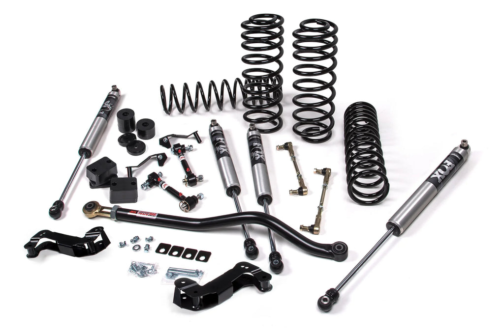 JKS Jeep JL 2 Door J-Kontrol 3 Inch Lift Suspension Kit with Fox Adventure Series Shocks