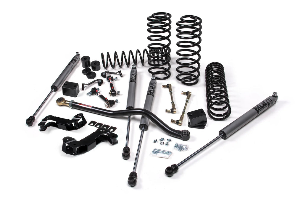 JKS Jeep JL 4 Door 2.5 Inch J-Kontrol Suspension System Fox Adventure Series Shocks