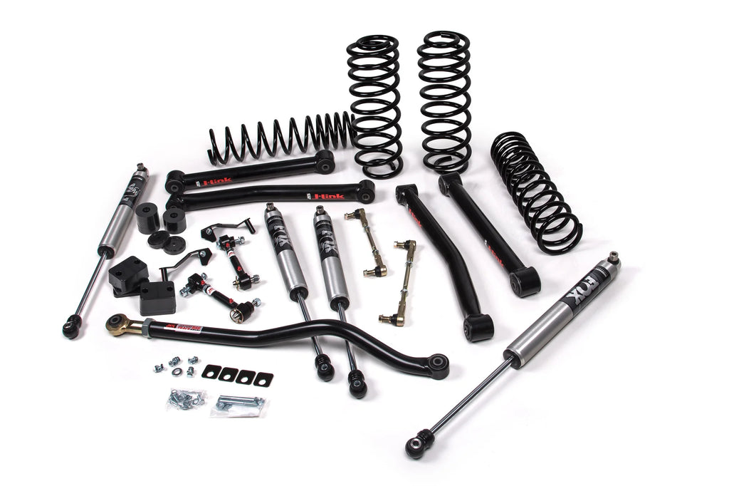 JKS Jeep JL 2 Door J-Konnect 3 Inch Lift Kit Fox Adventure Series Shocks