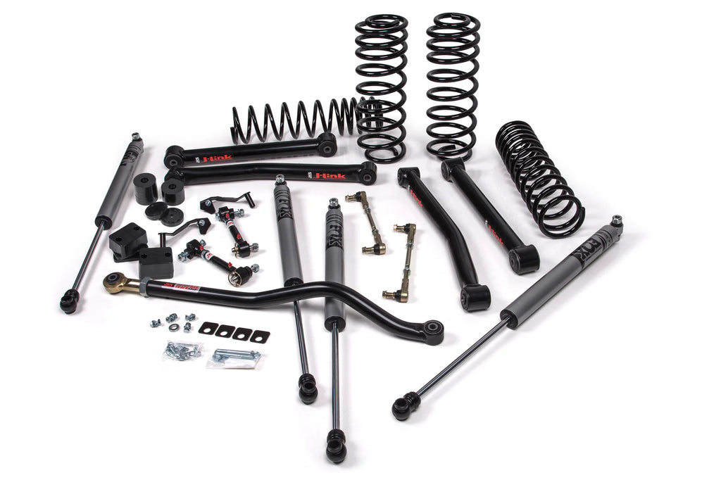 JKS Jeep JL DIESEL 4 Door 2.5 Inch J-Konnect Suspension System Fox Adventure Series Shocks