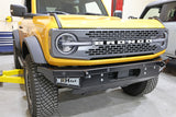 ROCK HARD 4X4™ FORD BRONCO PATRIOT SERIES FULL WIDTH STEEL FRONT BUMPER - BRONCO 2021 - CURRENT