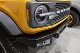 ROCK HARD 4X4™ FORD BRONCO PATRIOT SERIES FULL WIDTH ALUMINUM FRONT BUMPER- BRONCO 2021 - CURRENT