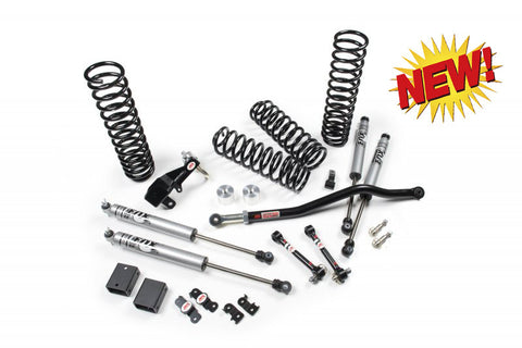 JKS Jeep JK 3.5 Inch J-Venture Suspension System Fox Adventure Shocks