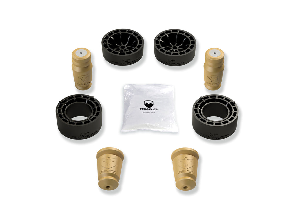 TeraFlex Jeep JLU / JL 1.5” Sport ST1 Spacer Lift System – No Shock Absorbers