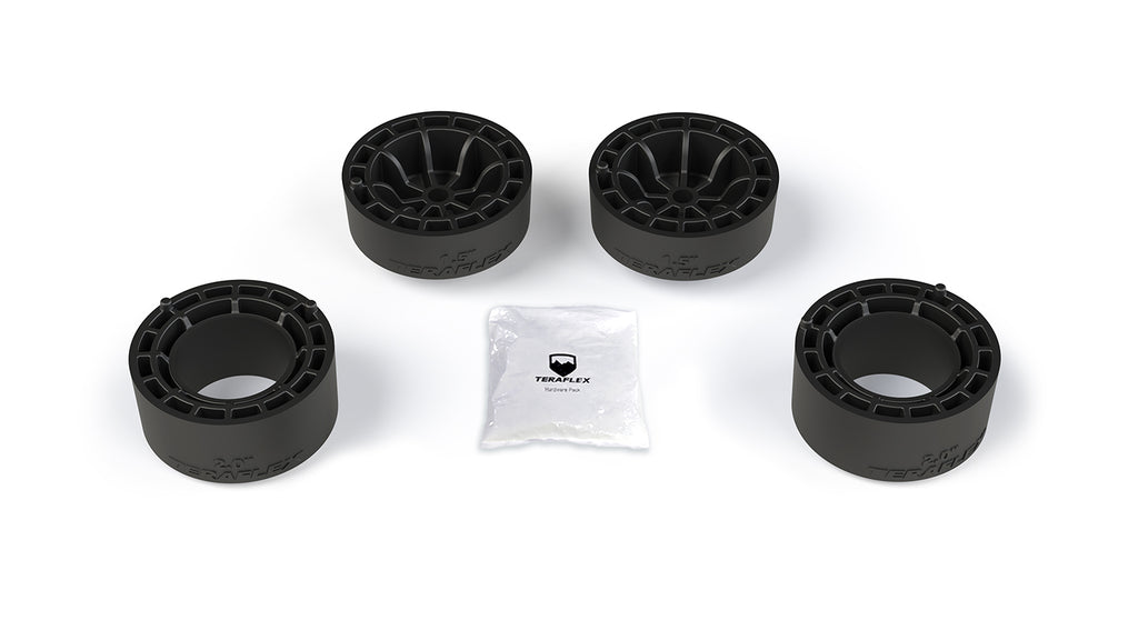 TeraFlex Jeep JLU / JL 1.5” Performance Spacer Lift Kit - No Shock Absorbers