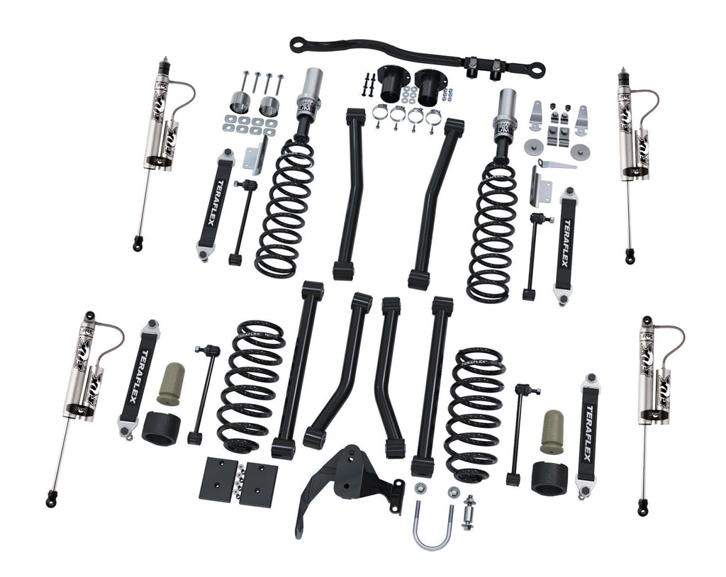 TeraFlex Jeep JK 4-Door 3" Sport S/T3 Suspension System w/Fox Shocks