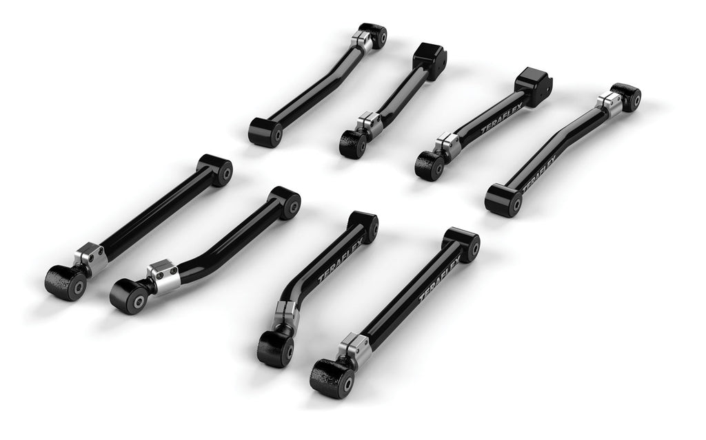 TeraFlex Jeep JK Complete 8 Alpine Adjustable FlexArm Kit