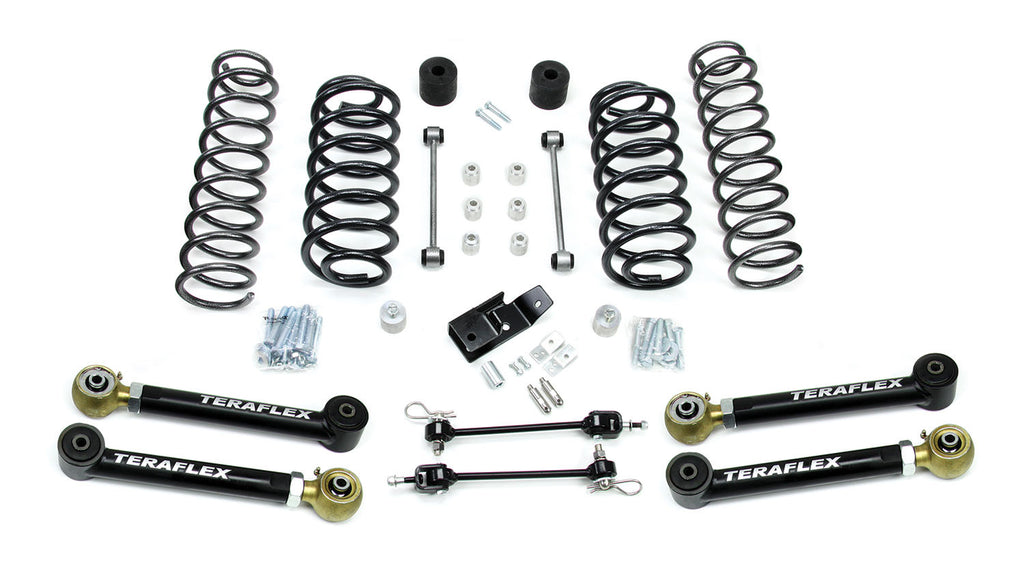 TeraFlex Jeep TJ/LJ 3” Suspension System w/4 Flexarms - No Shocks