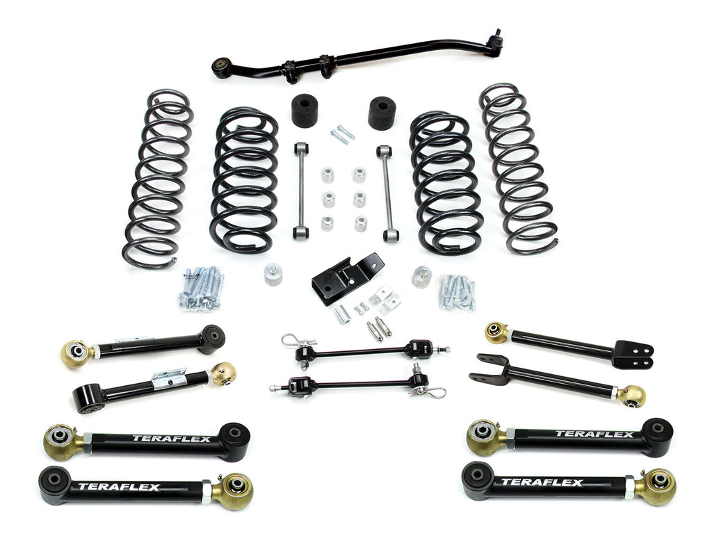 TeraFlex Jeep TJ/LJ 3” Suspension System w/ 8 Flexarms - No Shocks
