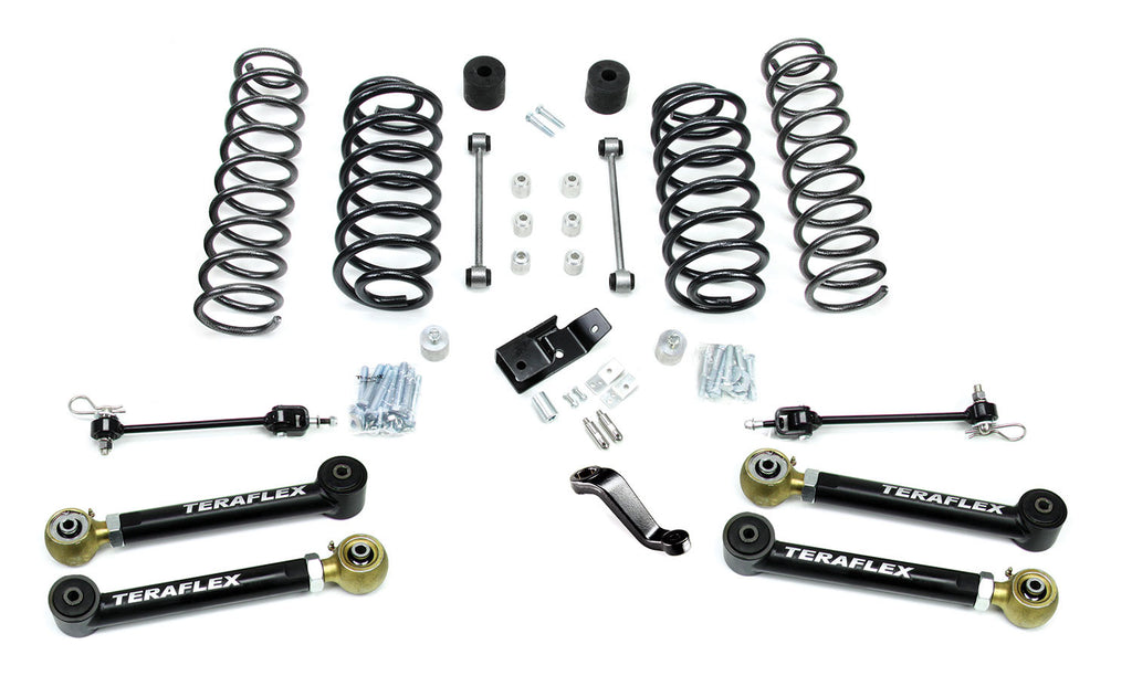 TeraFlex Jeep TJ/LJ 4” Suspension System w/ 4 Flexarms - No Shocks
