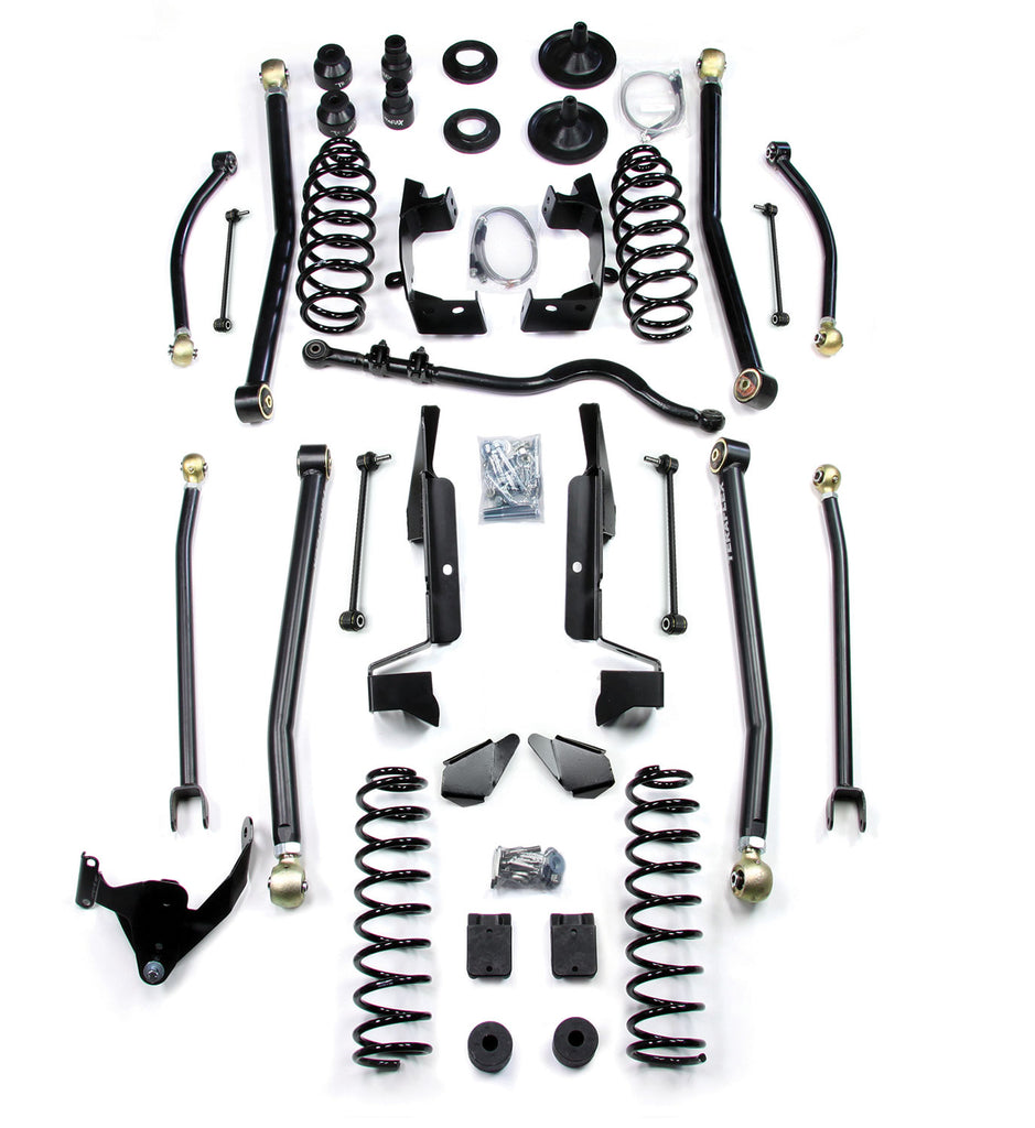 TeraFlex Jeep JK 4-Door 4" Elite LCG Long Flexarm Lift Kit