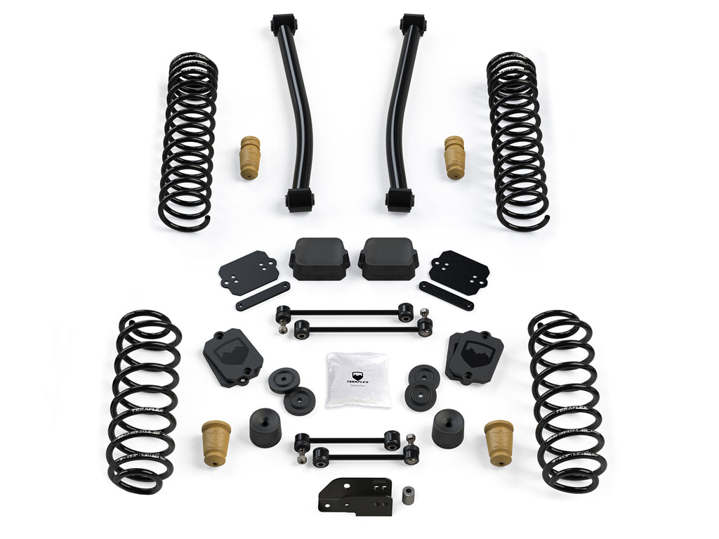 TeraFlex Jeep JLU / JL 2.5” Sport ST2 Suspension System – No Shock Absorbers