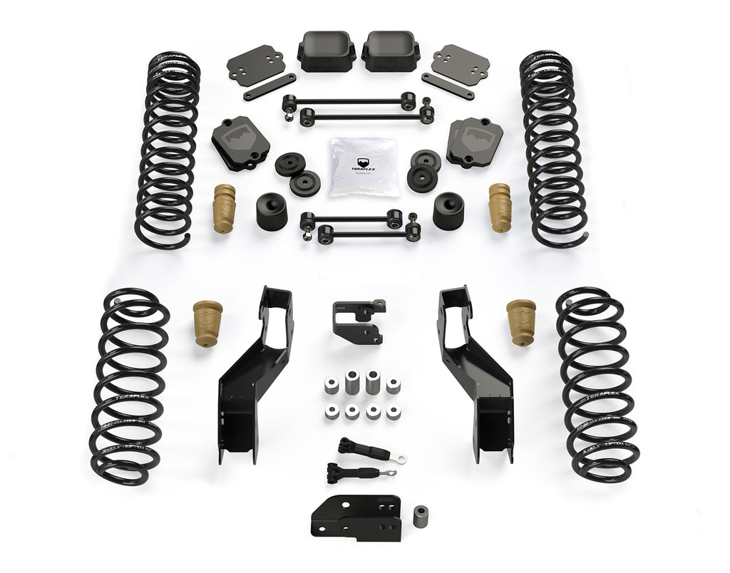 TeraFlex Jeep JLU / JL 3.5” Sport ST3 Suspension System – No Shock Absorbers