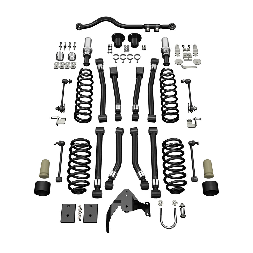 TeraFlex Jeep JKU 4-Door Alpine CT3 Suspension System (3” Lift)