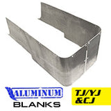 GenRight Jeep Full Corner Guard Blank - Aluminum