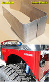 GenRight Jeep Full Corner Guard Blank - Aluminum