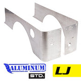 GenRight Jeep LJ Full Corner Guards Standard Opening - Aluminum