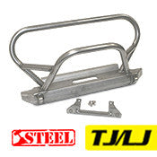 GenRight Jeep TJ / LJ Front Bumper w/ Trail Stinger - Steel