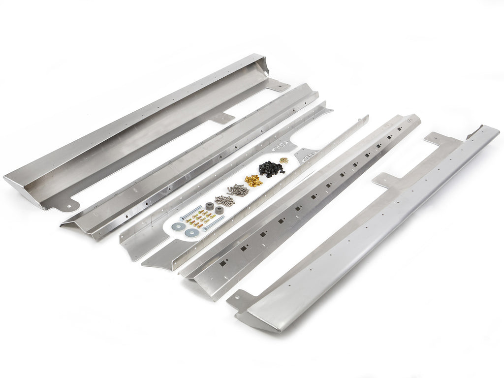 GenRight Jeep JLU / JL ROCKER GUARDS - ALUMINUM