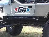 GenRight Jeep LJ STRETCH Mini Boat Side Rocker Guard Set - Steel