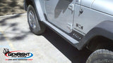 GenRight Jeep JK 2 Door Rocker Guards - Steel