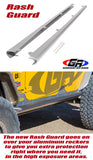 GenRight Jeep JK 4 Door Rash Guard for Rocker Guards - Steel