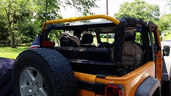 Rock Hard 4x4 Jeep JK 2 Door Straight Across the Rear Bar