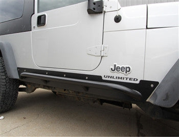 Rock Hard 4x4 Jeep CJ8 Scrambler Rock Slider w/ Step