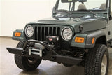 Rock Hard 4x4 Jeep TJ / LJ, YJ, CJ  Front Bumper w Angle Foreward Hoop, 60 Inch