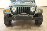 Rock Hard 4x4 Jeep TJ / LJ, YJ, CJ  Front Bumper w Angle Foreward Hoop, 60 Inch