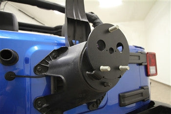 Rock Hard 4x4 Spare Tire Relocation Bracket 1.5" Extender