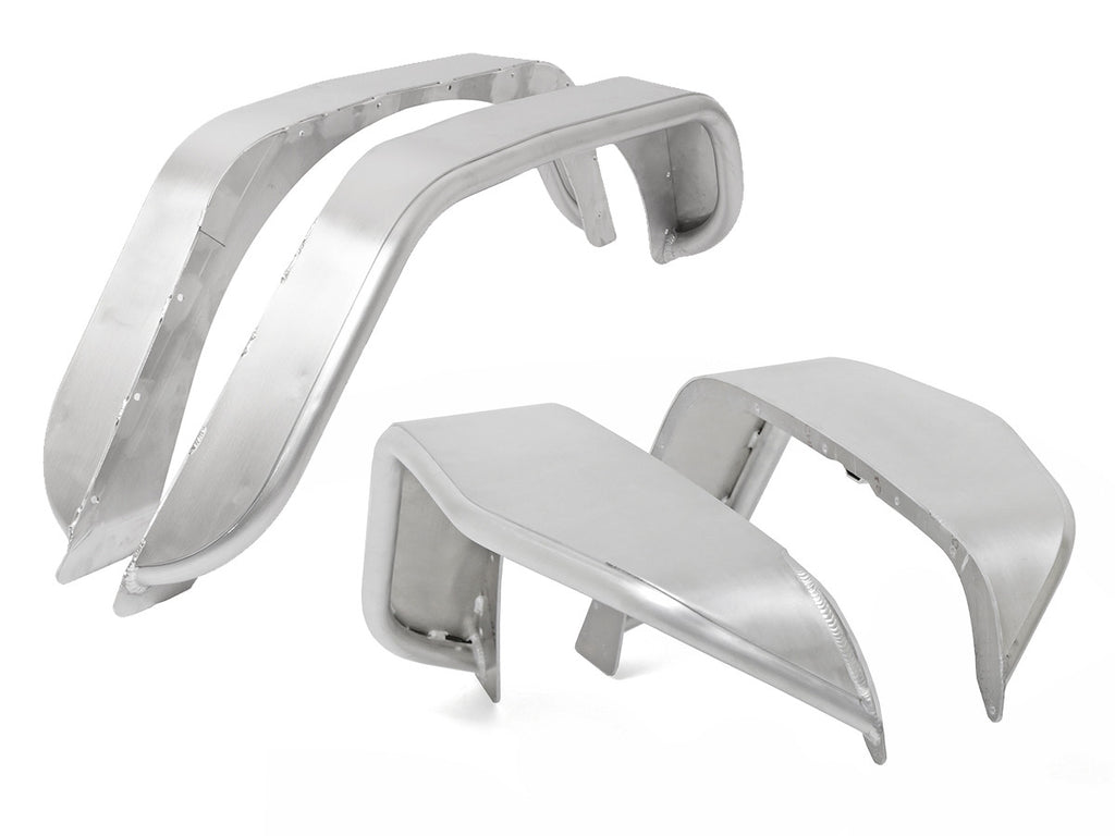 GenRight Jeep JK 4 Inch Tube Fender Package Front and Rear