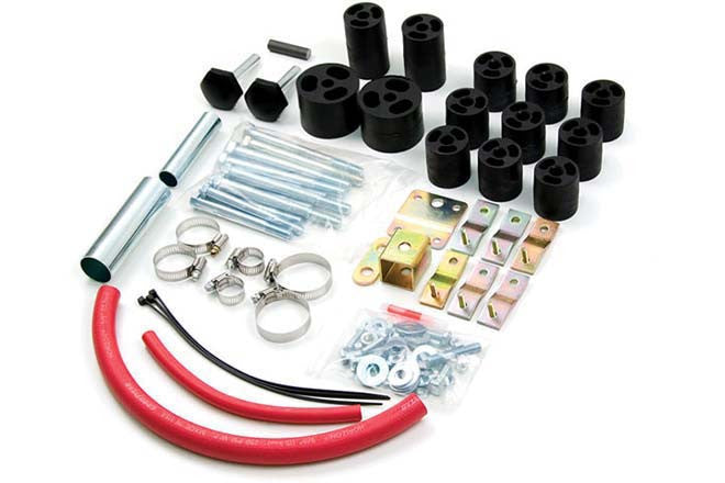 Zone Offroad Jeep YJ Manual Trans 2 Inch Body Lift Kit