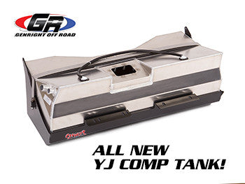 GenRight Jeep YJ Comp 23 Gal gas Tank