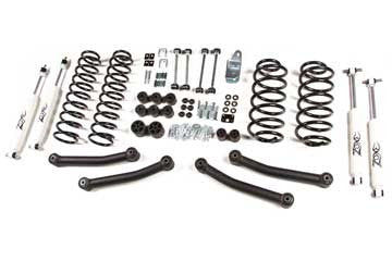 Zone Offroad Jeep TJ & Unlimited 4 Inch Lift Kit 97-06