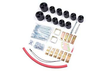 Zone Offroad Jeep YJ Automatic Trans 2 Inch Body Lift Kit