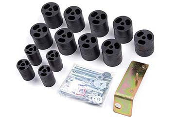 Zone Offroad Jeep CJ5, CJ7 3 Inch Body Lift Kit