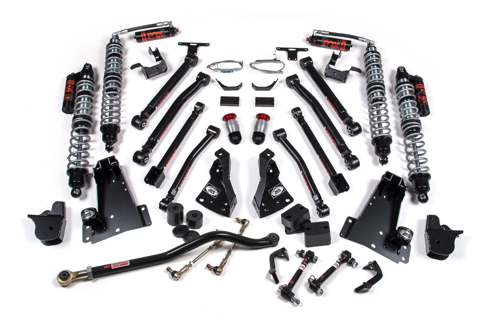 JKS Jeep JL 4 Door 3.5 Inch J-Max Suspension Lift Kit with FOX 2.5 Remote DSC Coilovers