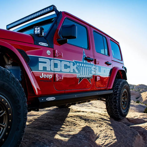 Rock-Slide Engineering 2018-2023 Jeep JL 4 Door Step Sliders