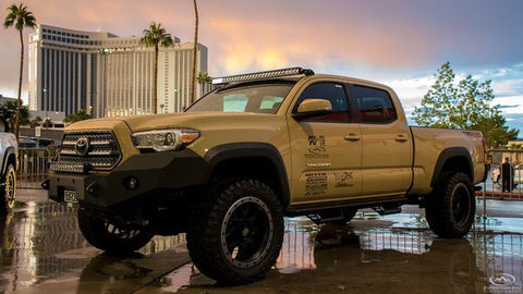 Expedition One 2016 Toyota Tacoma Front Basic Bumper