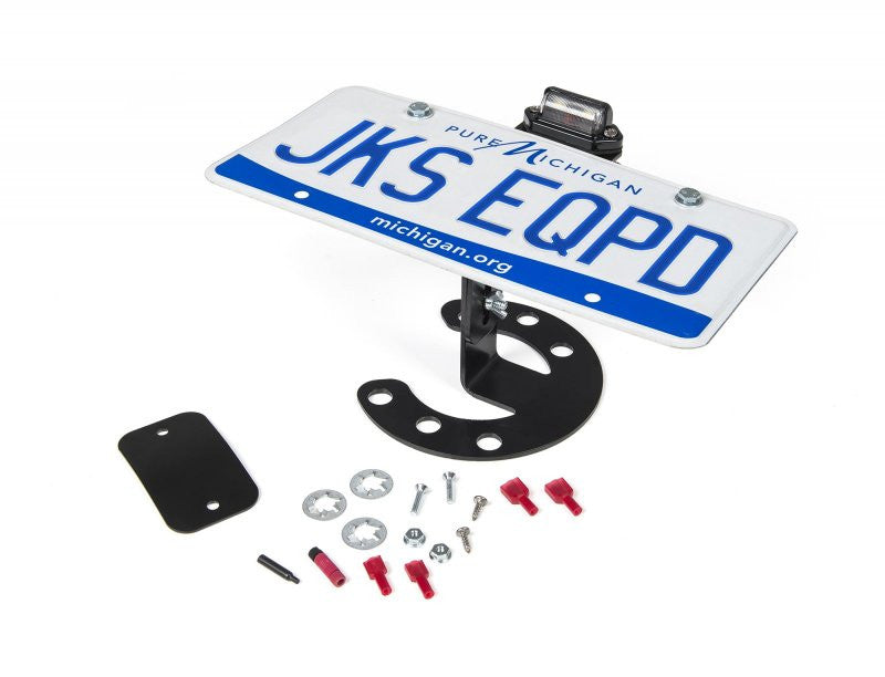 JKS Jeep Spare Tire License Plate Mount