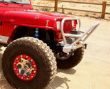 GenRight Jeep YJ Front Bumper w/ Boulder Stinger - Steel