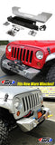 GenRight Jeep JK Front Syubby Winch Bumper - Aluminum
