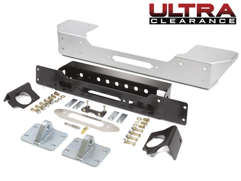 GenRight Jeep JK Ultra Clearance Stubby Front Bumper - Aluminum