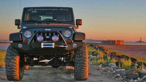 Expedition One 07-16 Jeep JK Trail Series Full Width Front Bumper