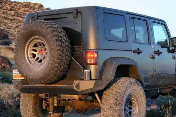 Expedition One Jeep JK Rear Bumper & Tire Carrier – iDeal Off-Road