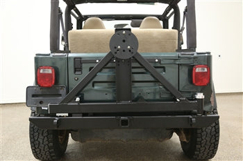 Rock Hard 4x4 Jeep TJ  Complete rear system. Bumper, Basket Passenger Tank mount , Bumper Brackets