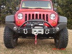 Rock Hard 4x4 Jeep JK 07+ Front Full Width Bumper w/  Lower Vinch Mount