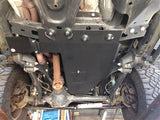 Rock Hard 4x4 Jeep JK Oil Pan / Transmission Skid Plate Long Arm Suspension